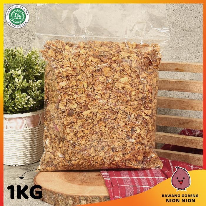 Bawang Goreng Renyah 1 KG ( MURAH )