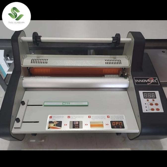 Mesin Laminasi Panas Dingin Roll 35cm A3+ FM 3520 Innovatec Laminating BIN