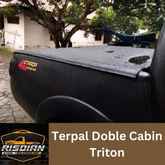 Cover Bak Terpal Penutup Bak Triton Double Cabin Mitsubishi Triton