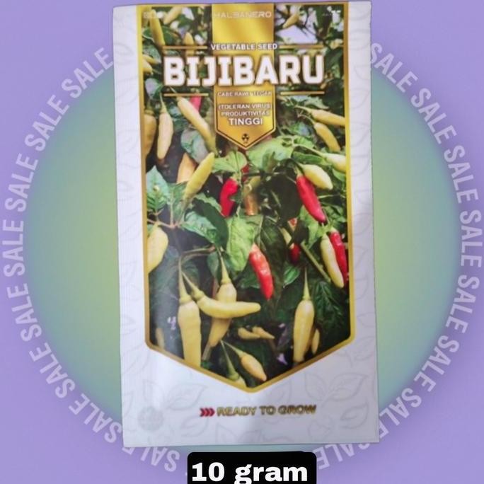 benih cabe rawit bijibaru kemasan original isi 10 gram Merah KOKO