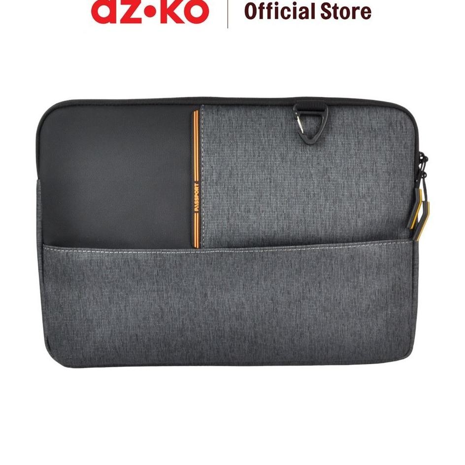 Azko Passport Filson Tas Laptop Abuabu Tas Jinjing Selempang Laptop Laptop Bag Tempat Penyimpanan No