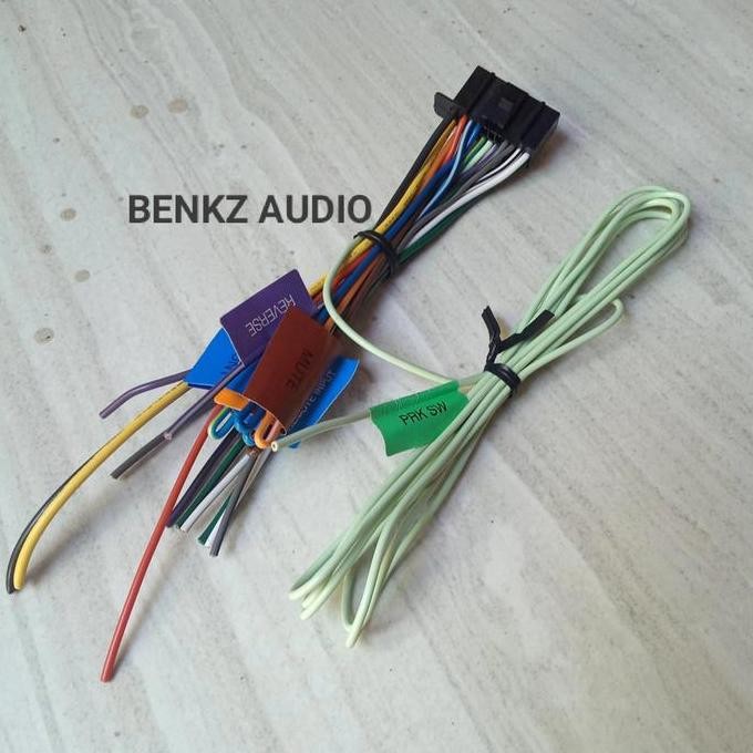 Kabel Soket Headunit Tape Doubledin Kenwood Ddx9018S Ddx9019S Seri 9