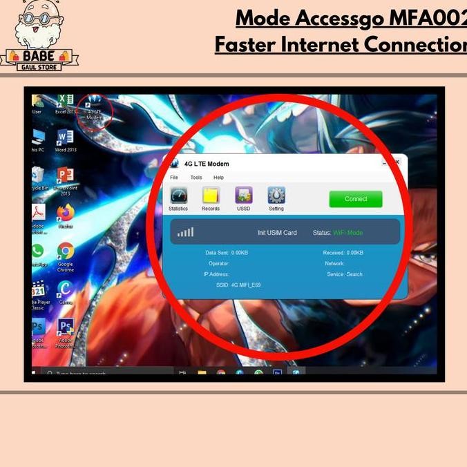 DY109 >> MODEM MIFI 4G ACCESSGO MFA002 BY PASS VERSION