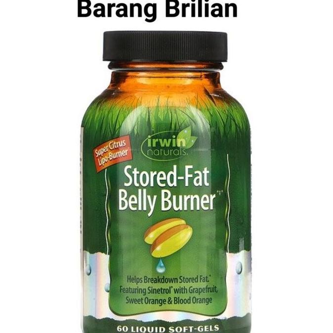 Dijual Irwin Naturals Stored Fat Belly Burner 60 Softgels