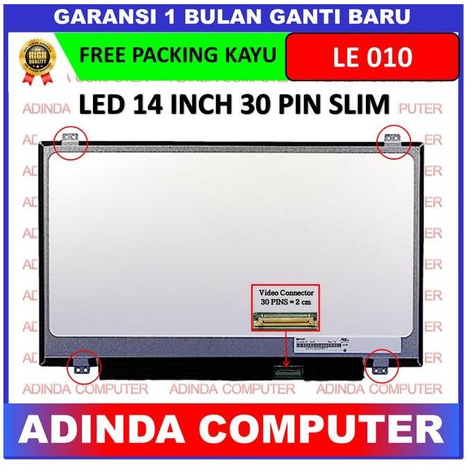 DE16 - LCD LED layar Laptop Lenovo Flex 2-14 2 14 Z40-70 Z40-75 Z40 Z410 Z440