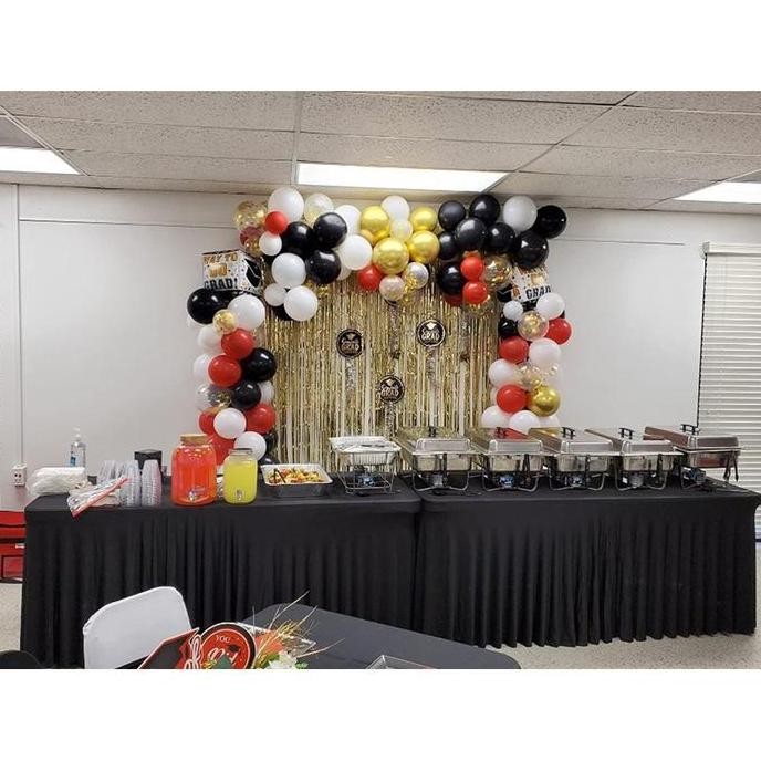 Cover Sarung Taplak Meja Prasmanan Kotak 4 Feet / 6 Feet / 8 Feet