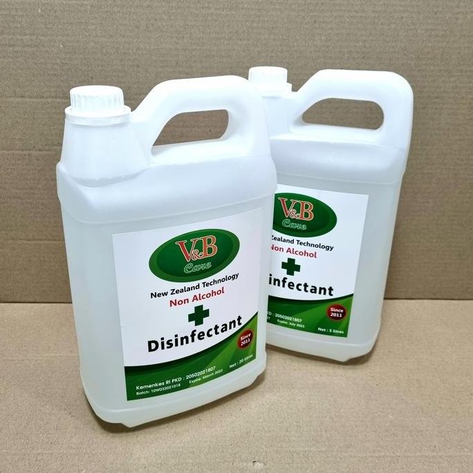 CAIRAN DISINFEKTAN DISINFECTANT NANO SPRAY FOOD GRADE 5 LITER SMR
