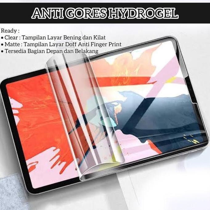 Anti Gores Hydrogel Samsung Tab A7 Lite