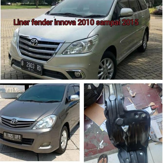 liner fender kanan innova 2009-2015 bahan tebal mirip original TERBATAS