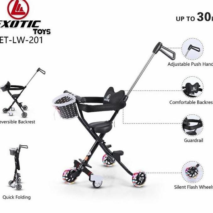 Magic Stroller Anak Exotic Lw-201