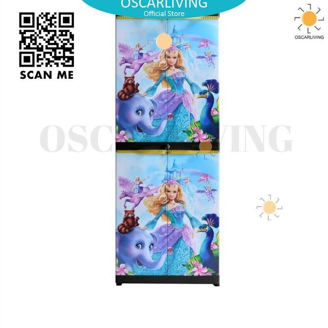 Promo Sinbak Lemari Pakaian MINI Motif / Lemari Pakaian Anak FULL RAK COD