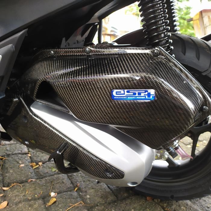 Cover Filter Carbon kevlar All New PCX160 pcx 160 MY2021 Original