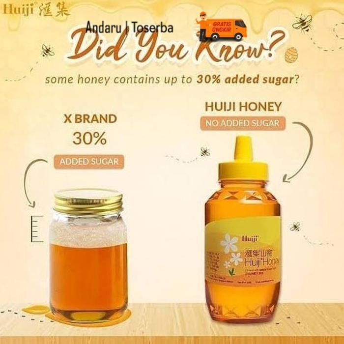 Promo Madu Huiji 1Kg Madu Murni Madu Asli Alami Import Singapore Huiji Honey Huiji Madu Berkualitas