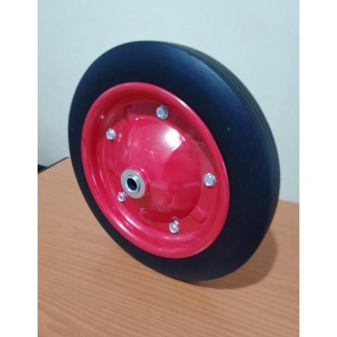 PAPPITSON - AF-AB12 RUSH Roda Gerobak 12 Inch 30cm Hitam Karet - Roda Gerobak & Arco - Menahan Berat