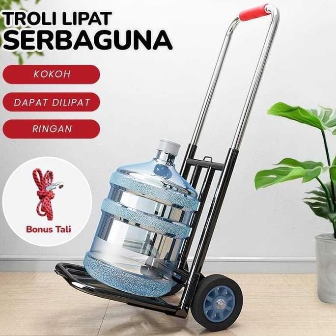 Troly Lipat Troli Galon Troli Besi Serbaguna Troley Lipat bawa Aqua