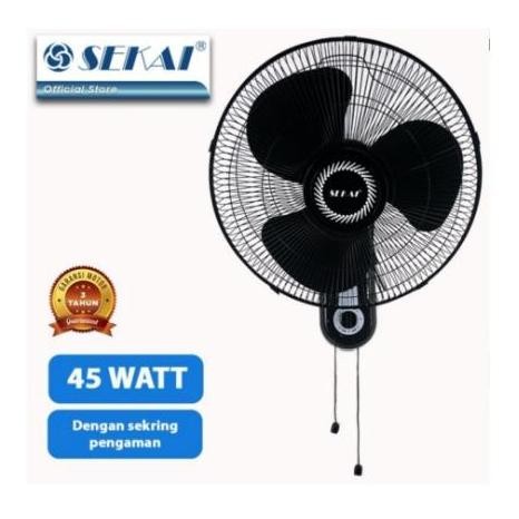Kipas Angin Dinding Sekai WFN 1626 16inch