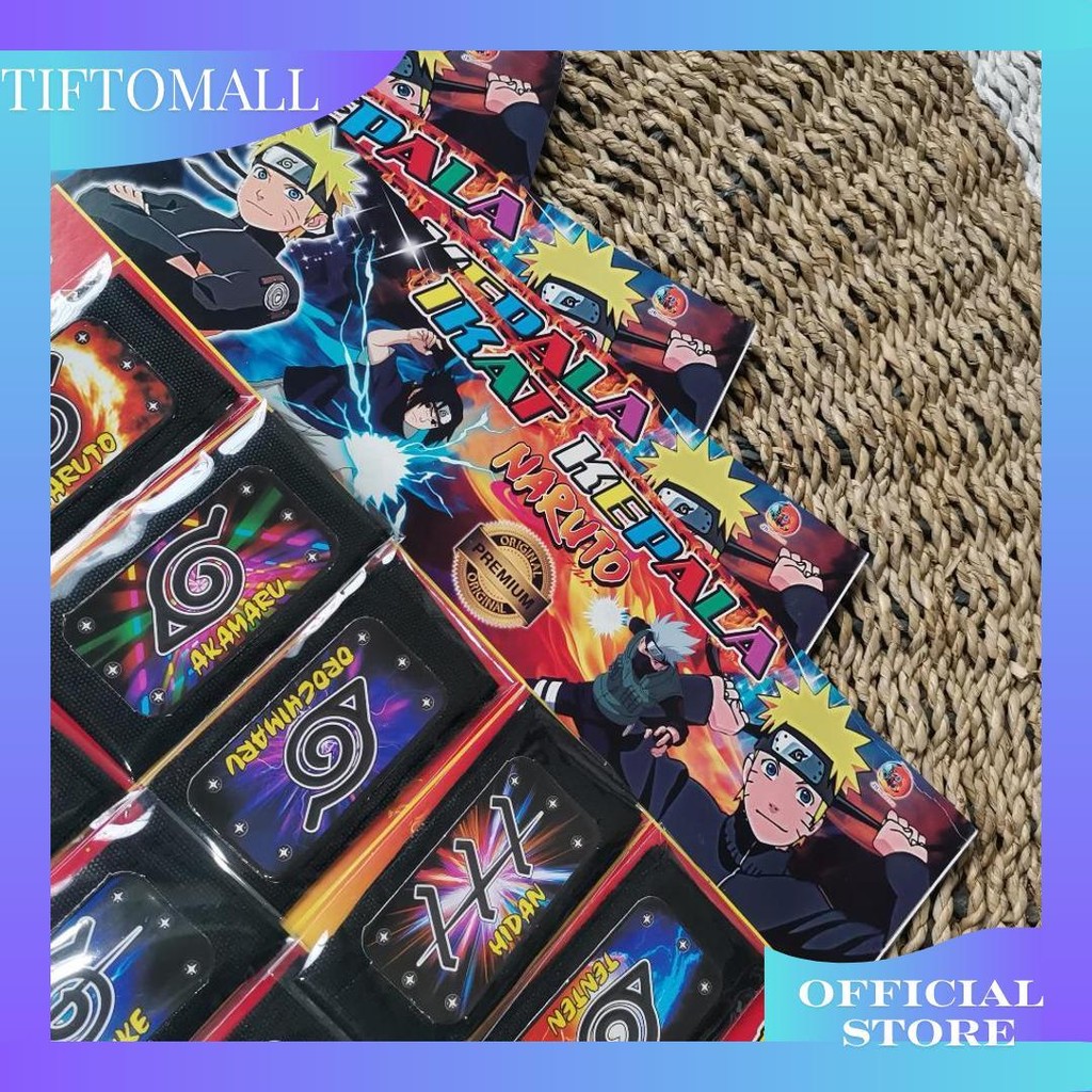 Ikat Kepala Naruto Aksesori Mainan Anak Sd Dan Smp Headband Cosplay Anime 1 Lembar Isi 20 Pcs Sale