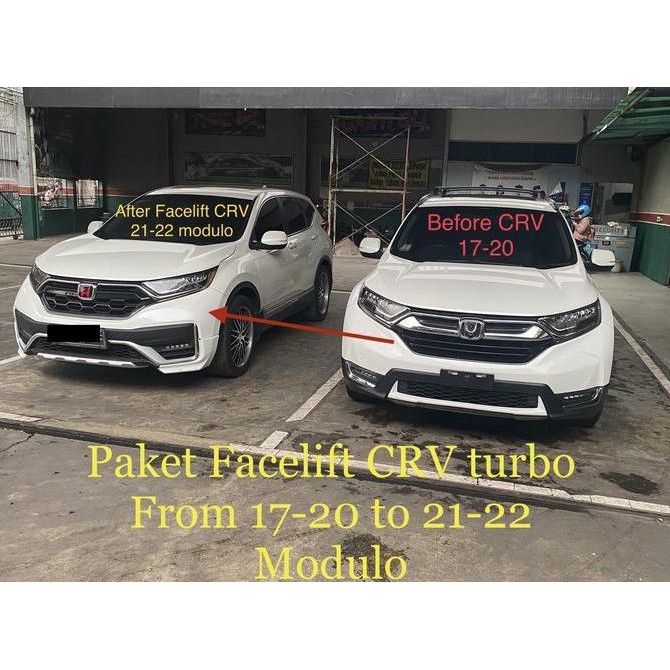Paket Facelift CRV turbo 17-20 to CRV turbo 21-22 facelift full HEMAT