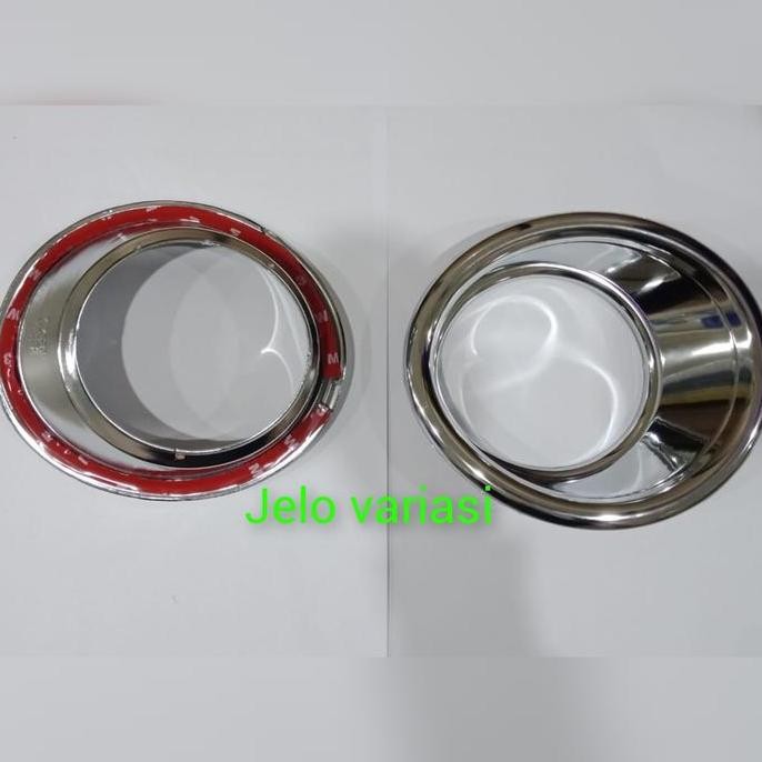 Ring Cover Foglamp Toyota Avanza New Type S 2008 - 2011 Chrome