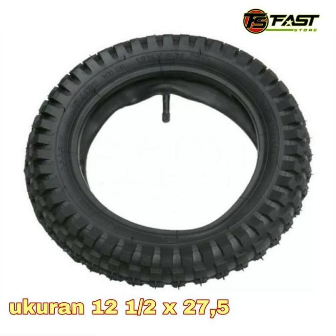 Ban Luar + Ban Dalam Mini Trail 12 1/2 X 2.75 12,5 Ring 8 Inchi Satuan Termurah