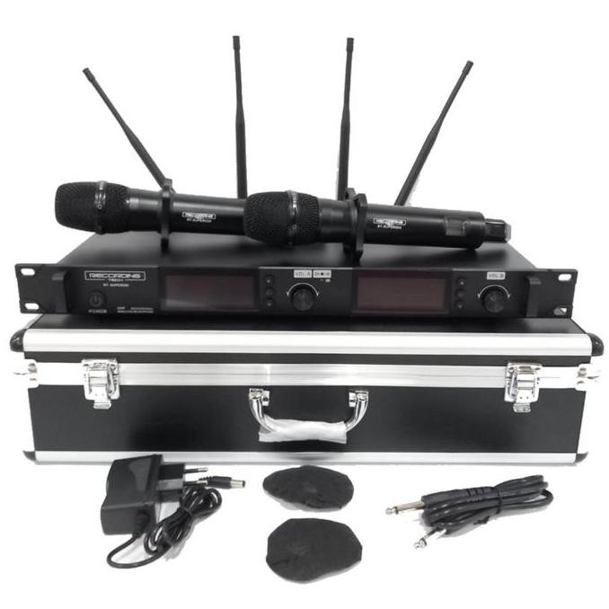 Recording Tech Rt Super200 Super 200 Mic Wireless 2 Mic Hand Pegang