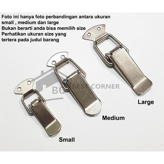 Kaitan Peti Large / Overval / Kunci Koper