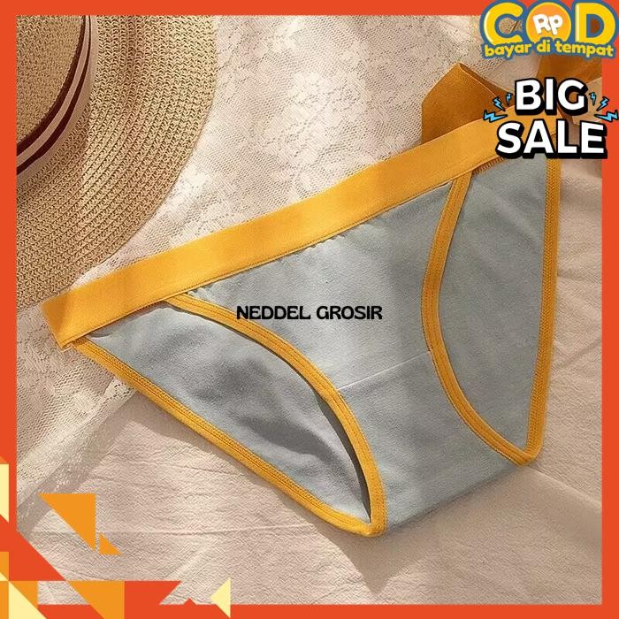 CELANA DALAM WANITA BRIEF KATUN CELANA OLAHRAGA POLOS G STRING  BY NEDDEL GROSIR