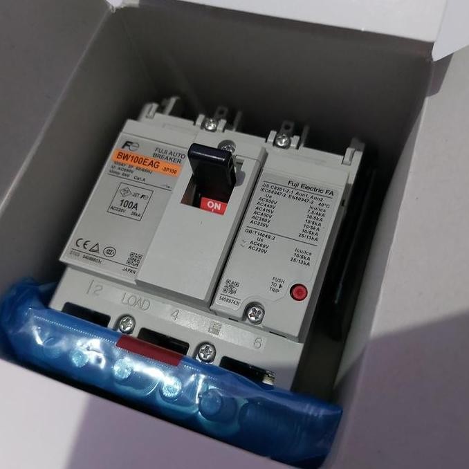 mccb 3p 100a fuji BW100EAG