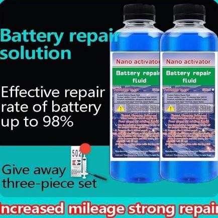 DV104 >> 3 Detik Untuk Diperbaiki Berikan AlatCairan Perbaikan Aki Jual Cairan Elektrolit Aki Kering