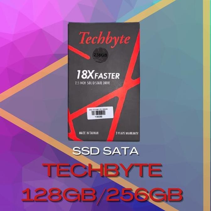TERMURAH - TECHBYTE SSD SATA 128GB