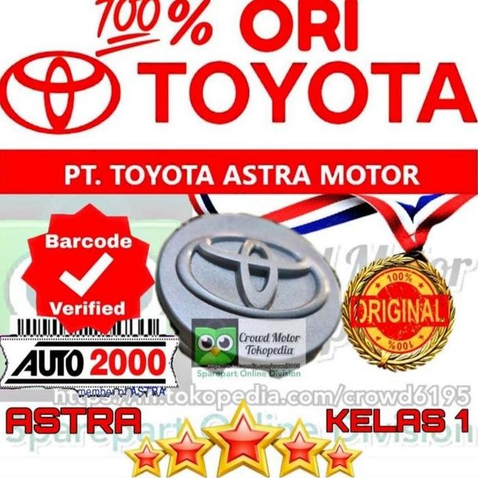 DA7 }} Tutup dop velg AVANZA 2005-2011 ORI TOYOTA 100%