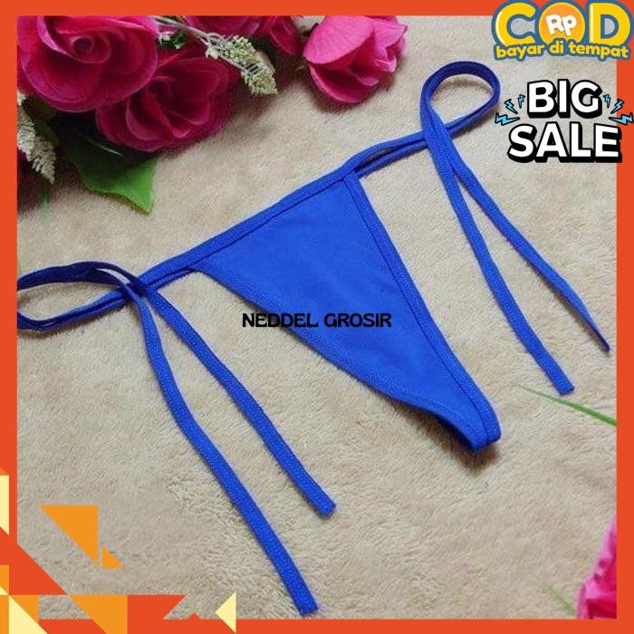 G STRING  MINI THONG CELANA DALAM WANITA TALI BEBAS SETEL C082 BY NEDDEL GROSIR