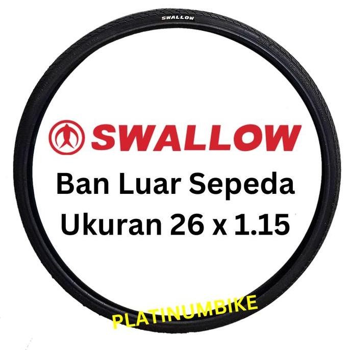 Promo Ban Luar Sepeda Ukuran 26 x 1.15 SWALLOW Sepeda Federal RB Balap COD