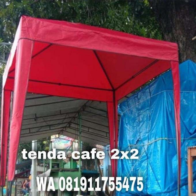 DF282>> atap tenda cafe 2x2 tenda stand / tenda jualan