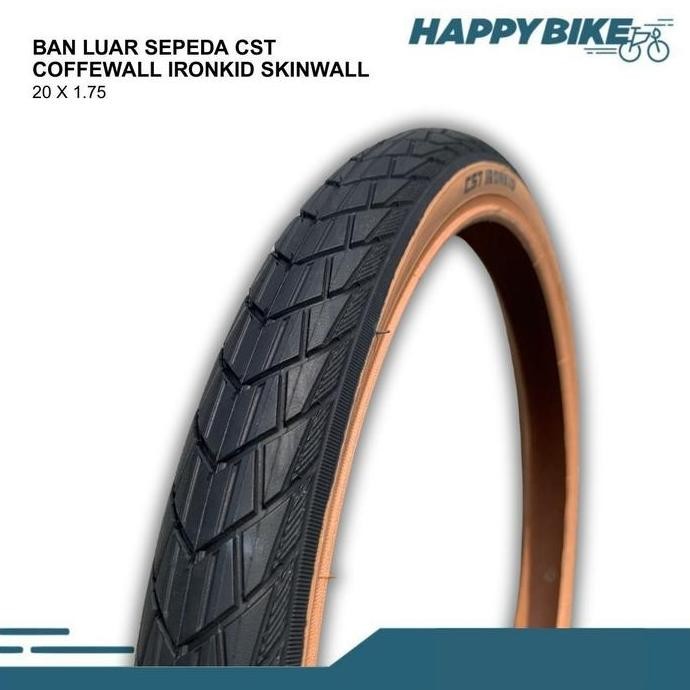Promo CST Tire Ban Luar Sepeda Lipat Minion BMX Coffe Wall 20 x 1.75 dan 20 x 2.00 COD
