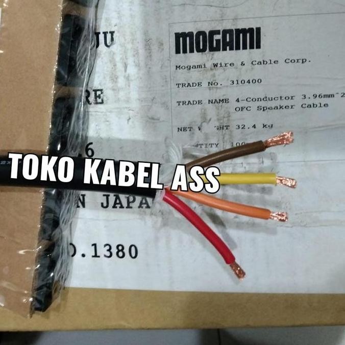 DF193>> mogami 3104 kabel speaker 4 x 4 mm