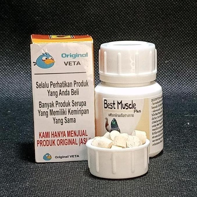 BEST MUSCLE PLUS IMPORT SUPLEMEN PEMBENTUKAN OTOT BURUNG MERPATI TERBANG murah