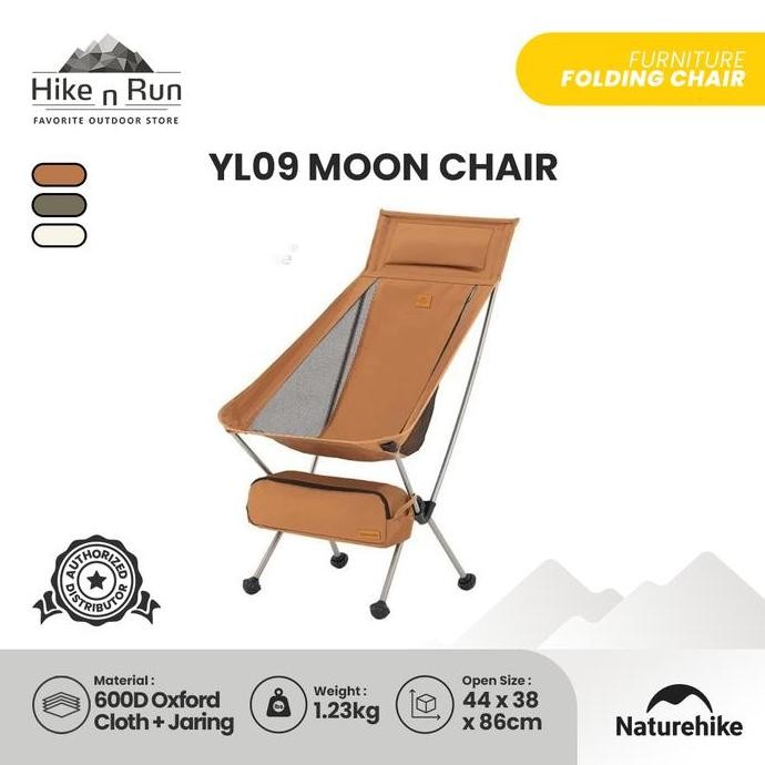 Kursi Camping Naturehike Yl09 Nh20Jj035 Moon Chair