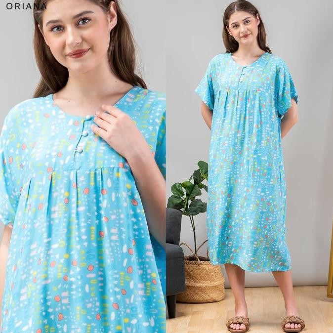 Oriana Homewear Maxi Dress Daster Busui Deasy Danika Series