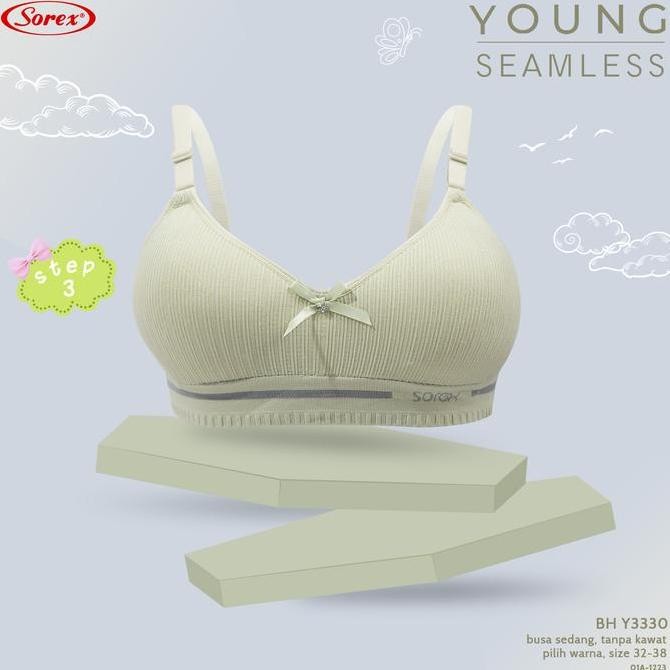 Sorex Young Bra 3330 Step 3 - Bh Remaja Seamless