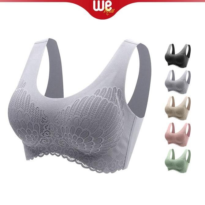 [4.0]Seamless Bra Latex Thailand - Anti Kendor - Tanpa Kawat