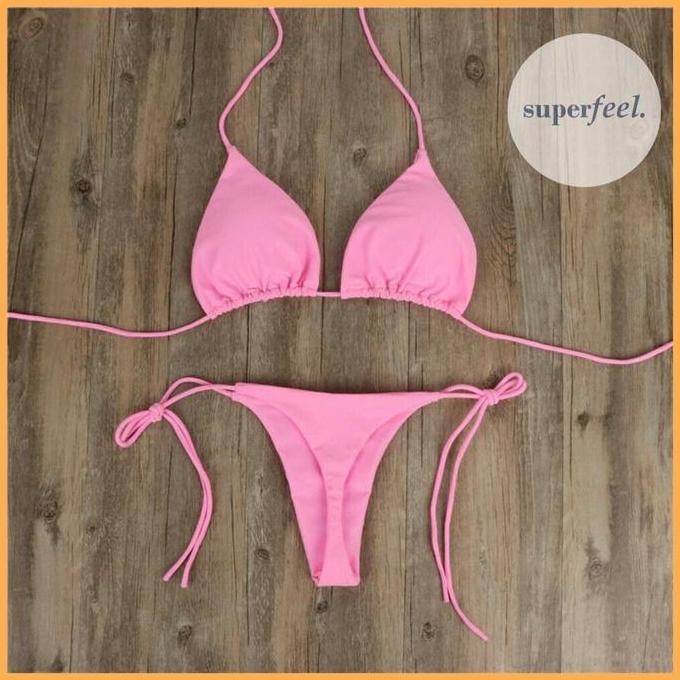 Set Bra Cd Premium Set 1 Set Cd Kolor Bh Dengan Busa Cup Dalaman Kolor Beachwear Pantai Wanita Katun