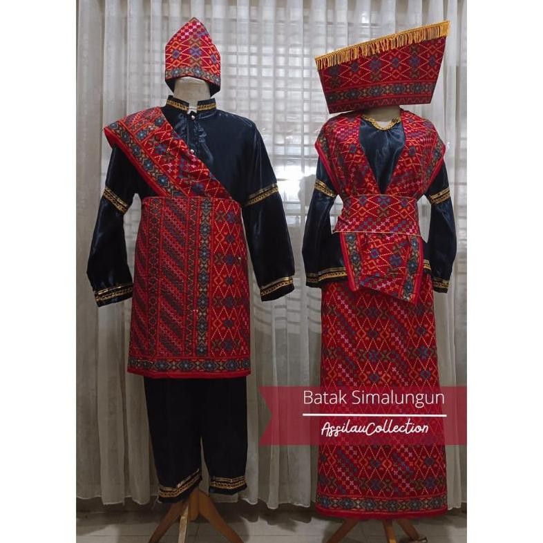 Baju Adat Daerah Batak Simalungun Dewasa Satuan (pria/wanita)