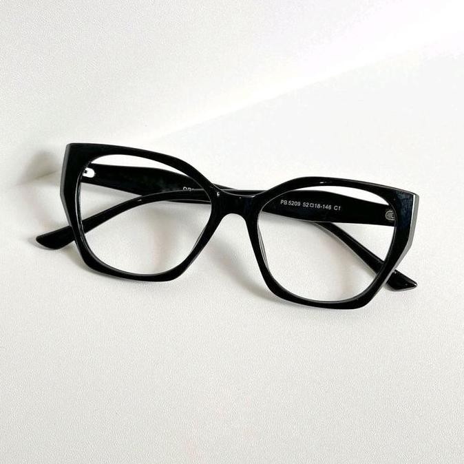DV47 }} [ BELI 1 FRAME MINUS GRATIS 1 KACAMATA MINUS] Frame Kacamata NIA 5209  - Frame Cewek Terbaru