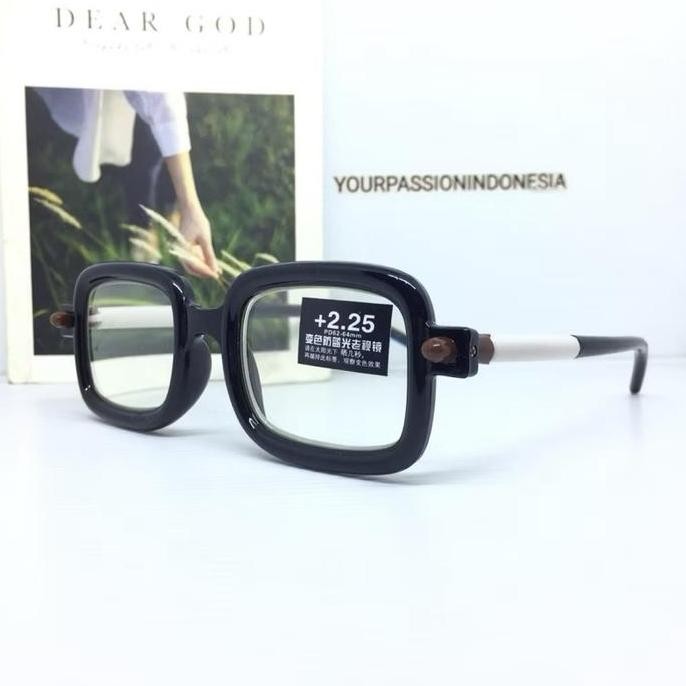 DF396>> Kacamata Baca Photocromic +1.00 sd +3.00 Kacamata Baca Photocromic Cowok Cewek