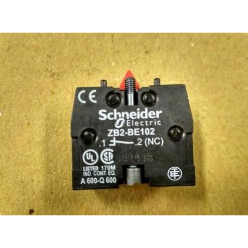 SCHNEIDER CONTACT BLOCK NC ZB2BE102