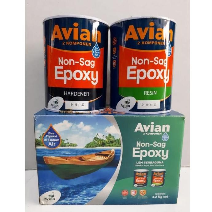 Promo LEM EPOXY NON SAG AVIAN 3,2 KG SET COD