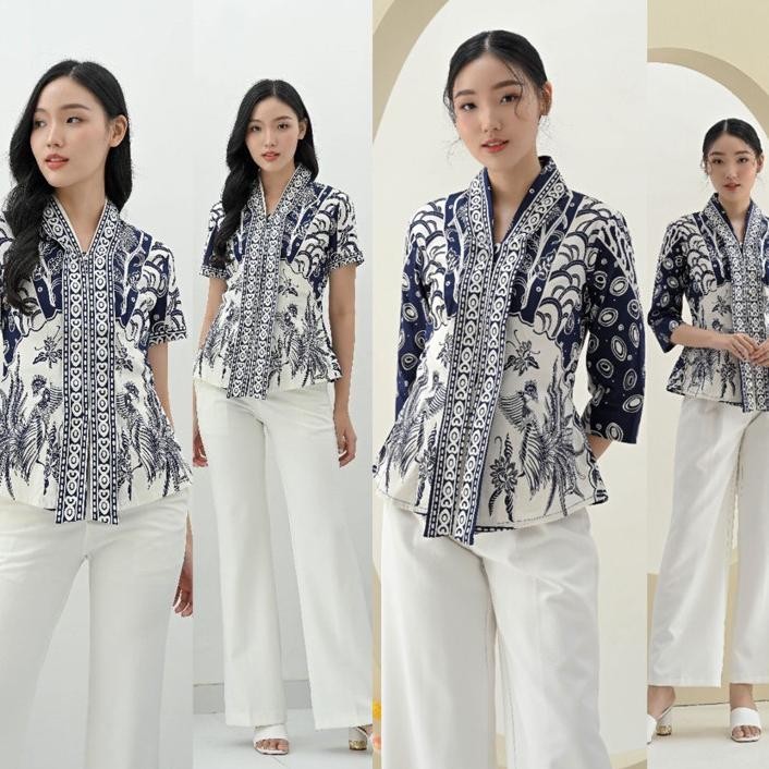 A Long Top Atasan Wanita Blouse Top Baju Batik Wanita Atasan Batik Wanita