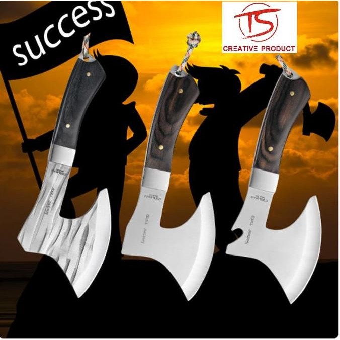 NIJIKU- [pisau] Potong kapak tulang pisau tulang kapak kitchen KAPAK BONING KAPAK DAPUR KAPAK SURVIV