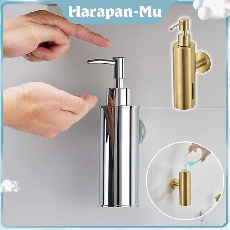 UGNDA Dispenser Soap Botol Tempat Sabun Cair Tempat Botol Pump Dinding Tempat Sabun Hotel